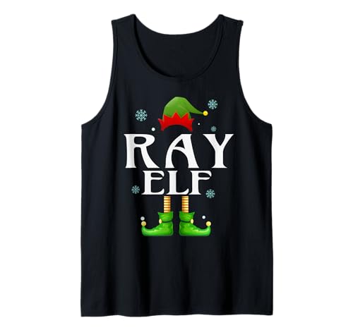 RAY Elf Xmas Lustiges Familienpassendes Weihnachts-RAY für Herren Tank Top von Family Holiday Matching Christmas Elf Gifts.