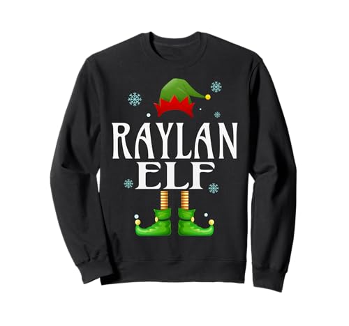 Raylan Elf Xmas Lustiges Familienpassendes Weihnachtsfest für Herren Raylan Sweatshirt von Family Holiday Matching Christmas Elf Gifts.