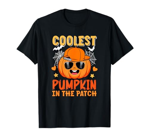 Coolest Pumpkin In Patch Halloween Costume Kids Boys Men T-Shirt Coolest Pumpkin In Patch Halloween Costume Kids Boys Men T-Shirt von Family Lover Halloween Costume