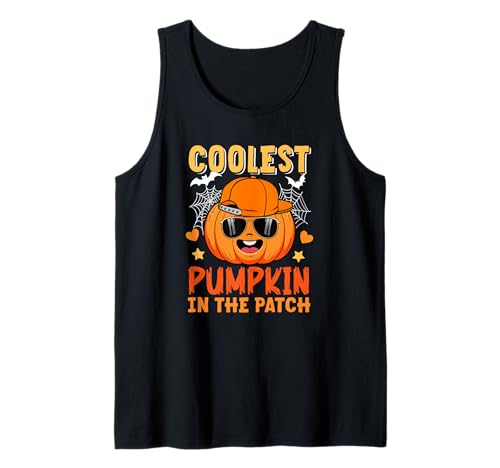 Coolest Pumpkin In Patch Halloween Costume Kids Boys Men Tank Top Coolest Pumpkin In Patch Halloween Costume Kids Boys Men Tank Top von Family Lover Halloween Costume