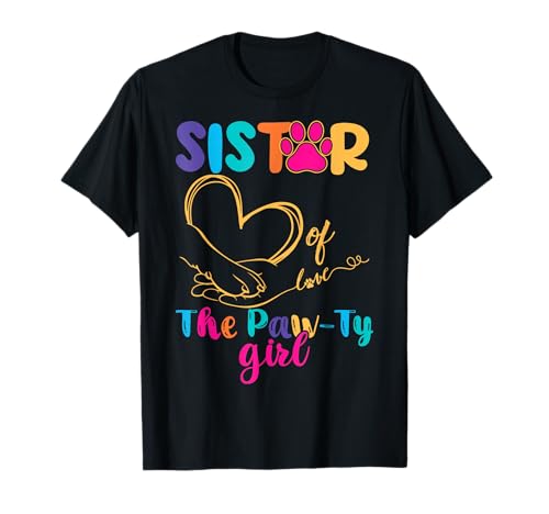 Passende Familienparty Mommy of The Birthday Girl Dog Paw T-Shirt Passende Familienparty Mommy of The Birthday Girl Dog Paw T-Shirt von Family Matching Birthday Girl Dog Paw-ty