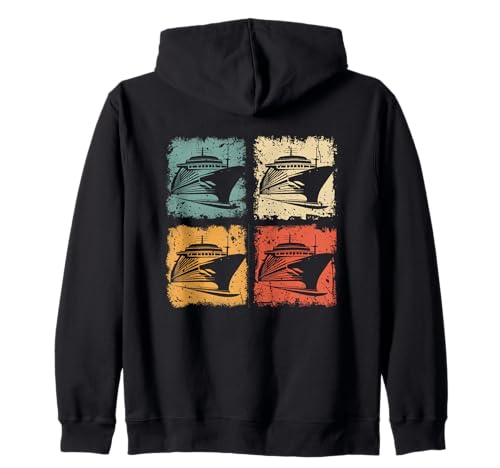 Vintage Kreuzfahrt Zeit Sommerurlaub für Damen und Herren Familie Kapuzenjacke Vintage Kreuzfahrt Zeit Sommerurlaub für Damen und Herren Familie Kapuzenjacke von Family Matching Clothes for Cruise Vacation Summer