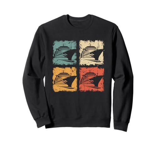 Vintage Kreuzfahrt Zeit Sommerurlaub für Damen und Herren Familie Sweatshirt Vintage Kreuzfahrt Zeit Sommerurlaub für Damen und Herren Familie Sweatshirt von Family Matching Clothes for Cruise Vacation Summer