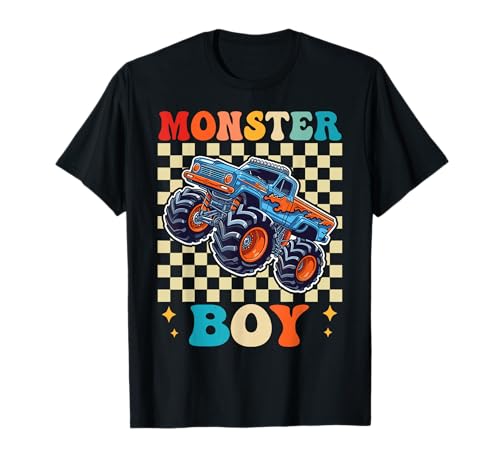 Monster Truck Boy, passende Monstertruck-Liebhaber T-Shirt Monster Truck Boy, passende Monstertruck-Liebhaber T-Shirt von Family Matching Monster trucks Birthday Gifts