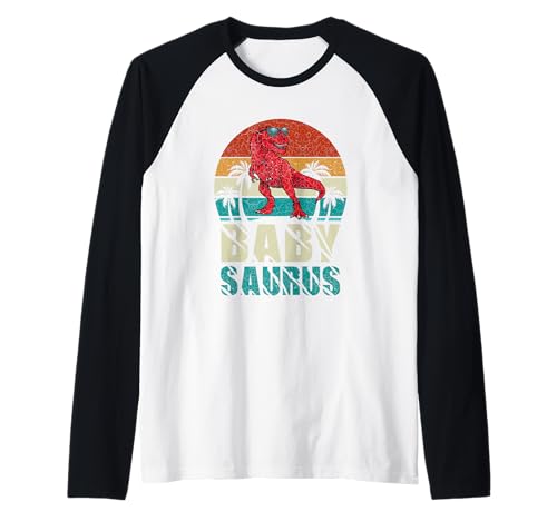 Babysaurus T Rex Dinosaurier Baby Saurus Matching Family Raglan von Family Matching Saurus Rex- dinosaur birthday Gift