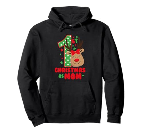 Mein erstes Weihnachten als Mama Passt zur Familie Erstes Weihnachten Pullover Hoodie Mein erstes Weihnachten als Mama Passt zur Familie Erstes Weihnachten Pullover Hoodie von Family Matching my 1st Christmas Baby deer Apparel