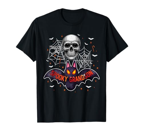 Spooky Costume Grandson Halloween Bat Horror Skull Lover Men T-Shirt Spooky Costume Grandson Halloween Bat Horror Skull Lover Men T-Shirt von Family Men Halloween Costume