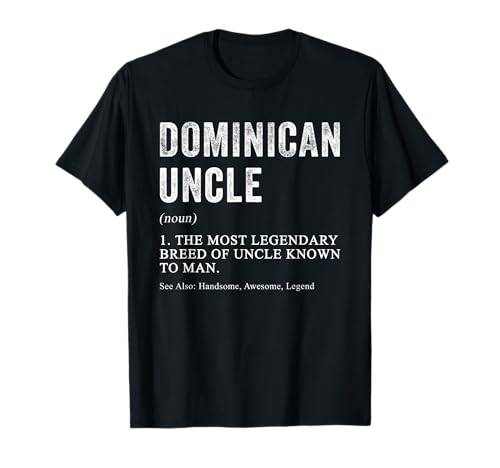 Coole Dominikanische Onkel Definition Lustig für Dominikanische Männer T-Shirt Coole Dominikanische Onkel Definition Lustig für Dominikanische Männer T-Shirt von Family Roots Supply Co.