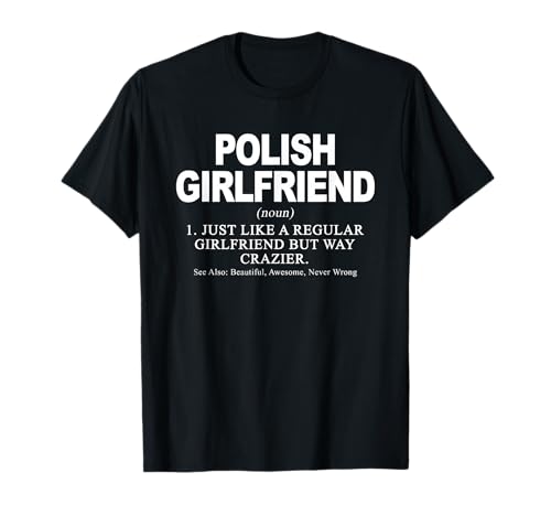 Polnische Freundin Definition Lustig für polnische Frauen T-Shirt von Family Roots Supply Co.