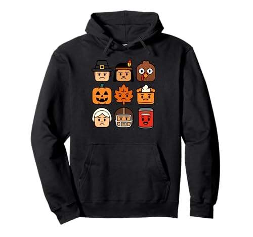 Thanksgiving Bausteinköpfe Kinder Thanksgiving Pullover Hoodie Thanksgiving Bausteinköpfe Kinder Thanksgiving Pullover Hoodie von Family Turkey Day Bricks Merch