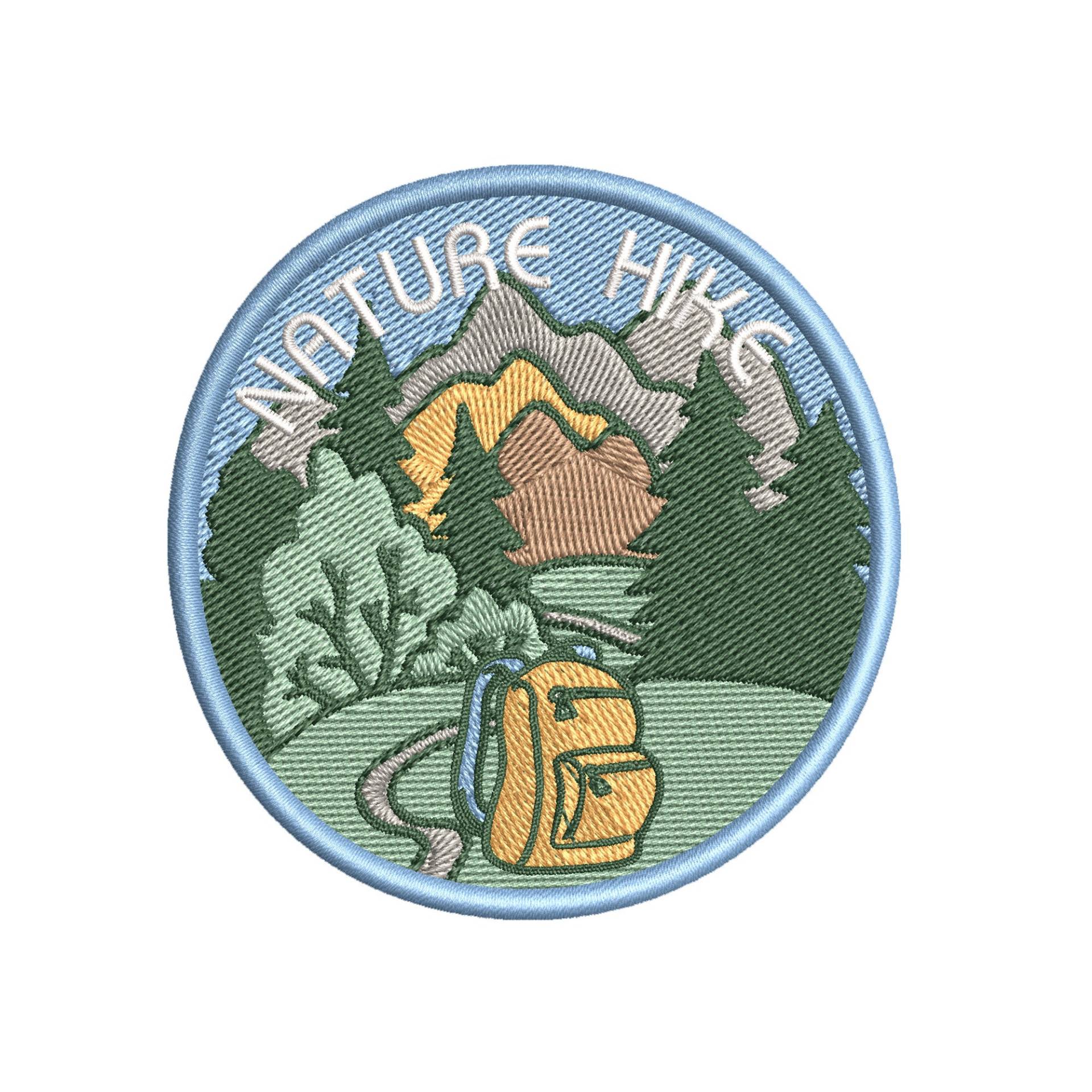 Natur Wanderung Pfadfinder Guide Badge Crest Gestickt Patch Bügelbild Applikation, Cosplay Weste Kleidung Diy von FamilyAdventuresUS