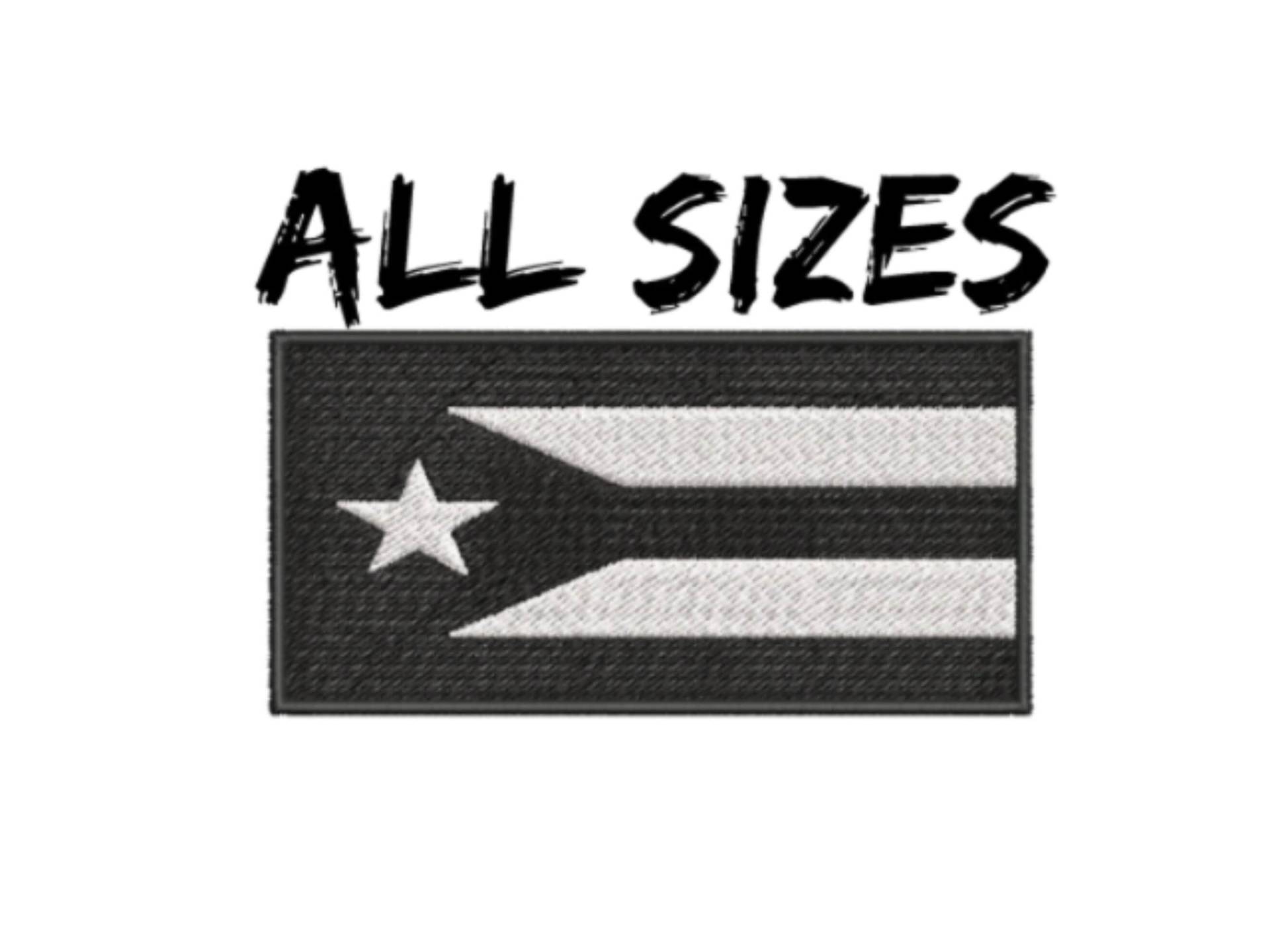 Puerto Rico Flagge Patch Gestickt Aufbügler Schulter Uniform Weste Jacke Rucksack, Reisen, Biker Mc Club Militärveteran Vet von FamilyAdventuresUS