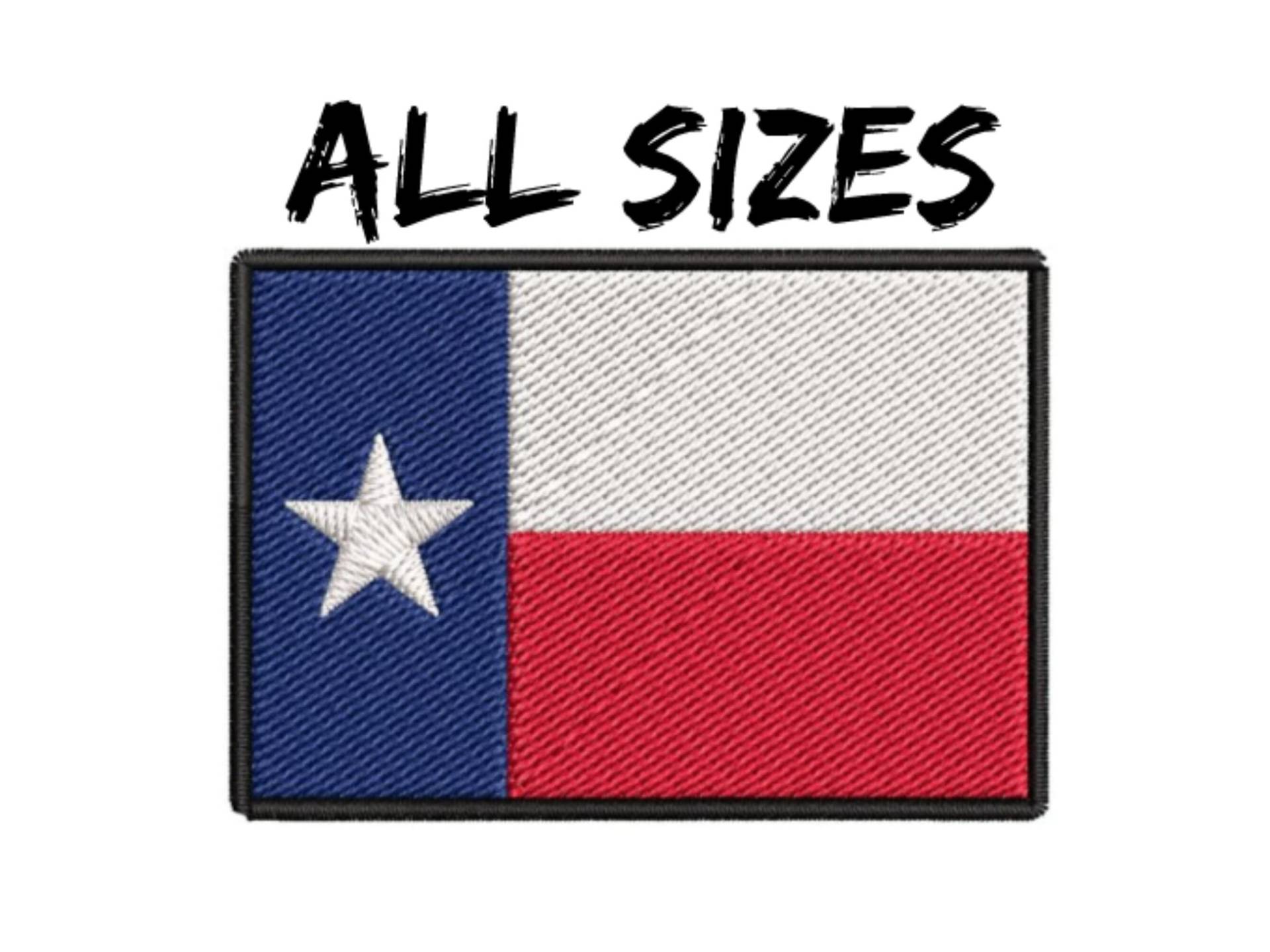 Texas State Flagge Patch Gesticktes Aufbügeln/Aufnähen Applikation Schulter Uniform Weste Jacke Kostüm Biker Mc Club Militärveteran Entdecker von FamilyAdventuresUS