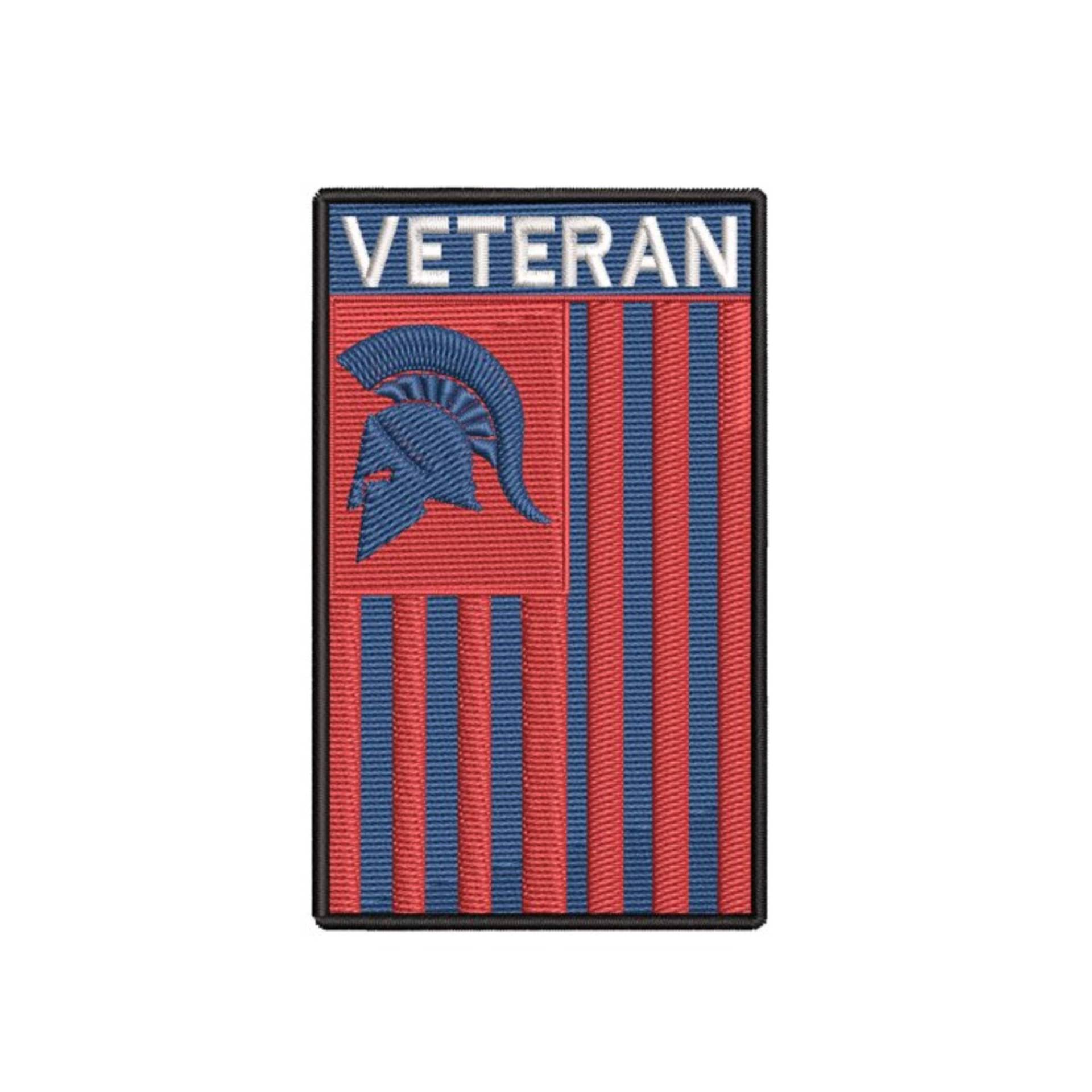 Usa Veteran Flagge Patch Gestickt Bügelbild Applikation, Schulter Uniform Weste Jacke, Reisen, Biker Mc Club Military Forscher von FamilyAdventuresUS