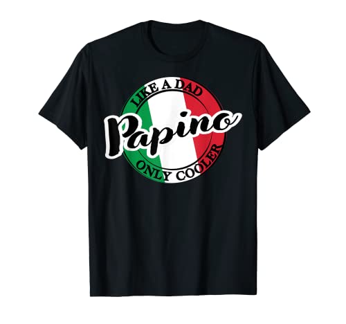 Herren Papino Dad in Italien T-Shirt von FamilyTee