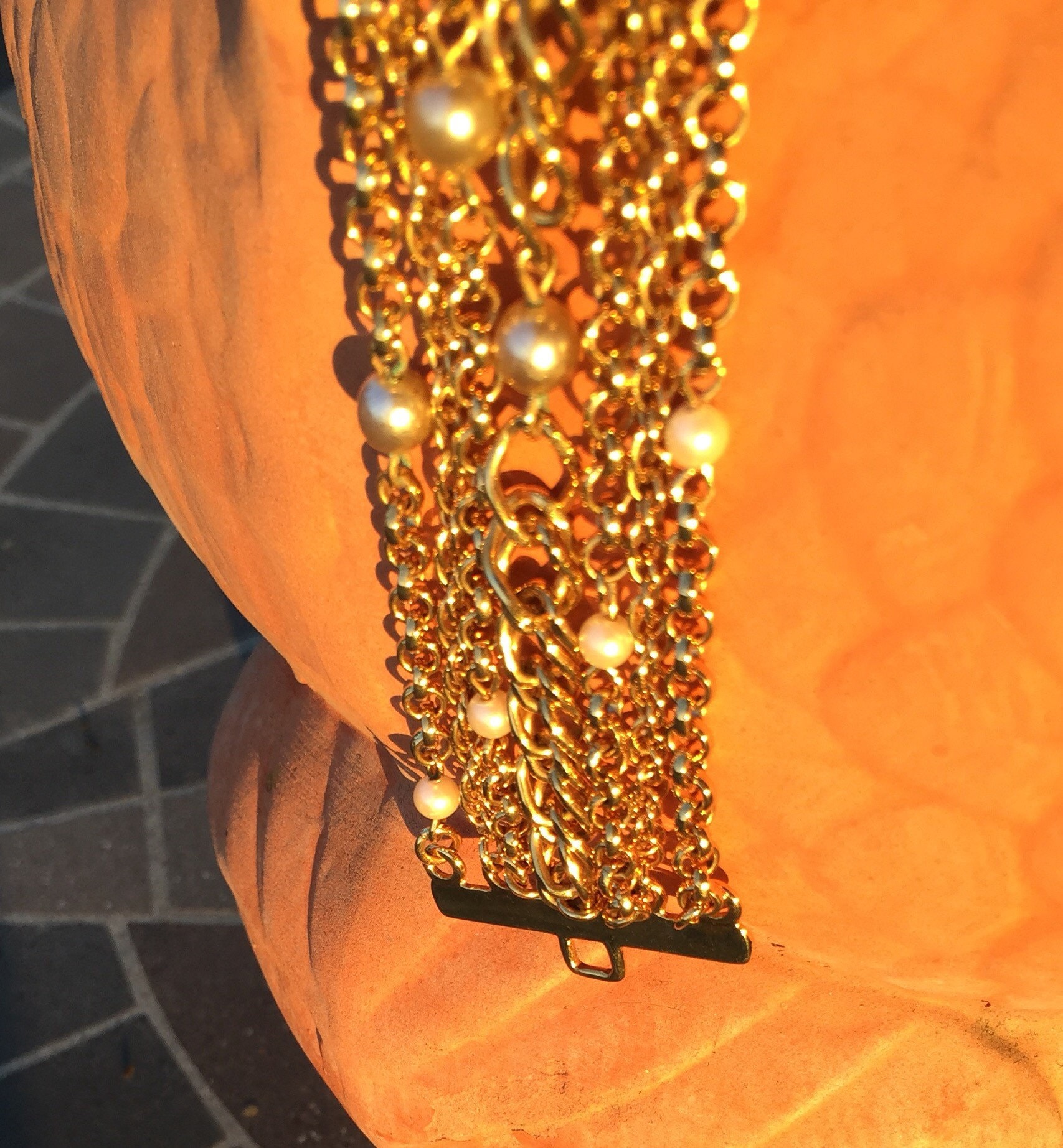 Kenneth J Lane Vintage 7-strang Kette Und Kunstperlen Armband | S6 Kenneth J Lane Vintage 7-strang Kette Und Kunstperlen Armband | S6 von FamilyTreasuresByPJ