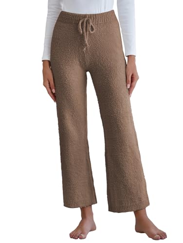 Famulily Stretch Sherpa Schlafhose Damen High Waist Lounge Hose Lang Winter Hosen LäSsige Warm Flauschig Kuschelhose Coffe Xl Famulily Stretch Sherpa Schlafhose Damen High Waist Lounge Hose Lang Winter Hosen LäSsige Warm Flauschig Kuschelhose Coffe Xl von Famulily
