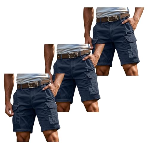 Famzuneu jeans shorts herren, 3er Pack Cargo Shorts Herren Kurz Hosen Cargohose mit Reißverschluss und Knopf Mehrere Taschen Arbeitshosen Männer Sommer Bermuda Shorts Geschnittene Outdoorhose L Famzuneu jeans shorts herren, 3er Pack Cargo Shorts Herren Kurz Hosen Cargohose mit Reißverschluss und Knopf Mehrere Taschen Arbeitshosen Männer Sommer Bermuda Shorts Geschnittene Outdoorhose L von Famzuneu