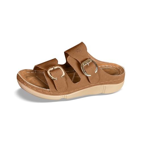 Sandalen Damen weiß 37, schwarz, Slipper Keilabsatz Pantoletten Sommer Hausschuhe Bequem L eicht Trendy Freizeit Strand Urlaub 2Stücke, 38 Sandalen Damen weiß 37, schwarz, Slipper Keilabsatz Pantoletten Sommer Hausschuhe Bequem L eicht Trendy Freizeit Strand Urlaub 2Stücke, 38 von Famzuneu