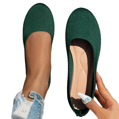 ballerinas damen elegant spitze, Ballerina Schuhe Damen Elegant Mittelalter Weiche Sommerschuhe Ballerinas Sommer Leichte Tanzschuhe Ballettschuhe Weite H Trachtenschuhe Flache Damenschuhe Mädchen, von Famzuneu