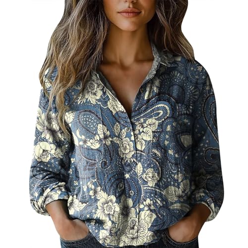 leinenbluse damen oversize in bekleidung, Leinenhemd Damen Langarm Sommer Boho Kleidung Leinenbluse Hemdbluse Vintage Blumen Bluse Große Größen Musselin Strandhemd Langarmshirts Italienische Strand leinenbluse damen oversize in bekleidung, Leinenhemd Damen Langarm Sommer Boho Kleidung Leinenbluse Hemdbluse Vintage Blumen Bluse Große Größen Musselin Strandhemd Langarmshirts Italienische Strand von Famzuneu
