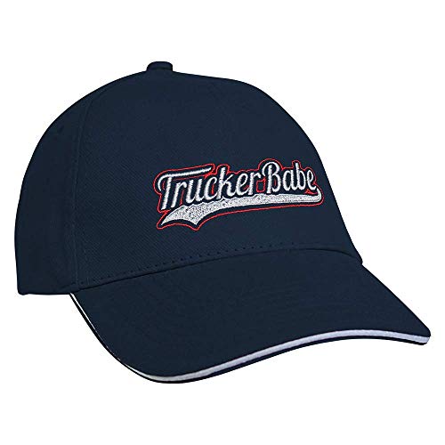 Fan-O-Menal Textilien Baseballcap mit Einstickung Trucker Babe 69956 Farbe Navy von Fan-O-Menal Textilien