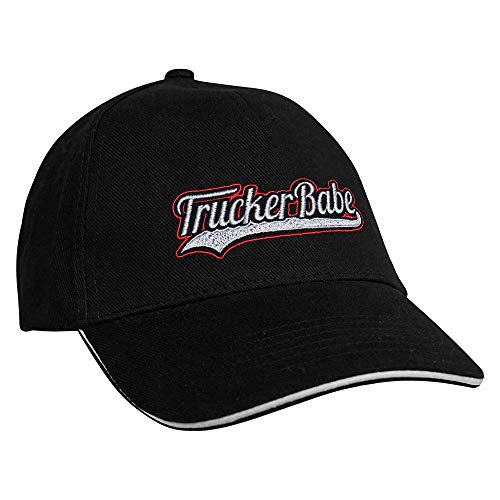 Fan-O-Menal Textilien Baseballcap mit Einstickung Trucker Babe 69956 Farbe schwarz von Fan-O-Menal Textilien