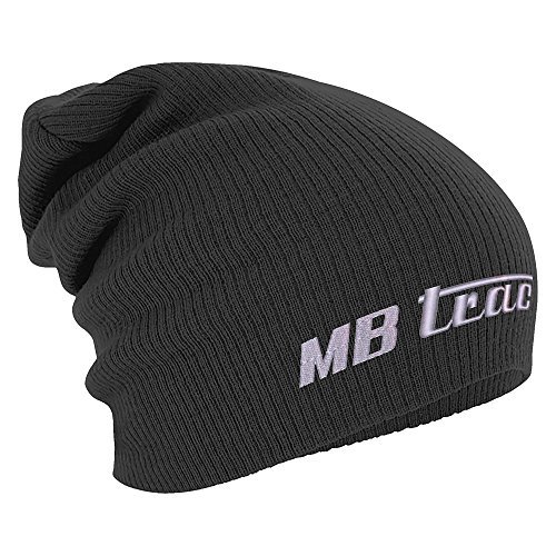 Fan-O-Menal Textilien Longbeanie Slouch-Beanie MB Trac 55376 Farbe grau von Fan-O-Menal Textilien