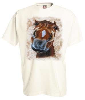 Fan-O-Menal Textilien T-Shirt mit Pferdemotiv - Sassi - 09839 - aus der ©Kollektion Bötzel - Gr. S-XXL Größe L von Fan-O-Menal Textilien