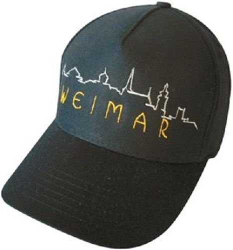 Fan-O-Menal Baseballcap mit Einstickung - Silhouette Weimar - 68073 schwarz von Fan-O-Menal