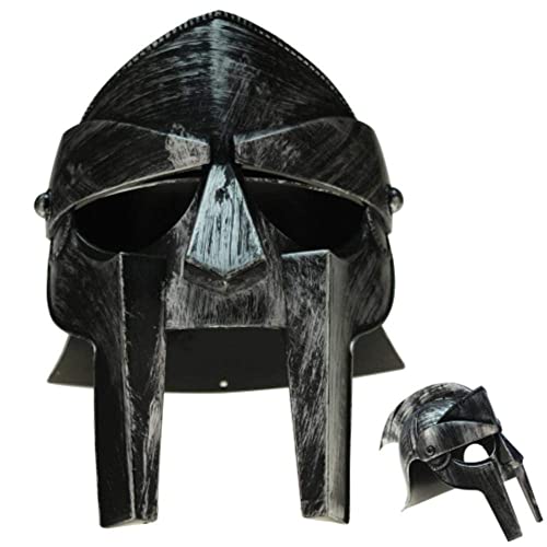 Gladiator Helm | Spartaner Helm | Karneval | Römer Helm | Troja | Fasching | Party | für Kinder 7-9 Jahre - 70063 von Fan-O-Menal