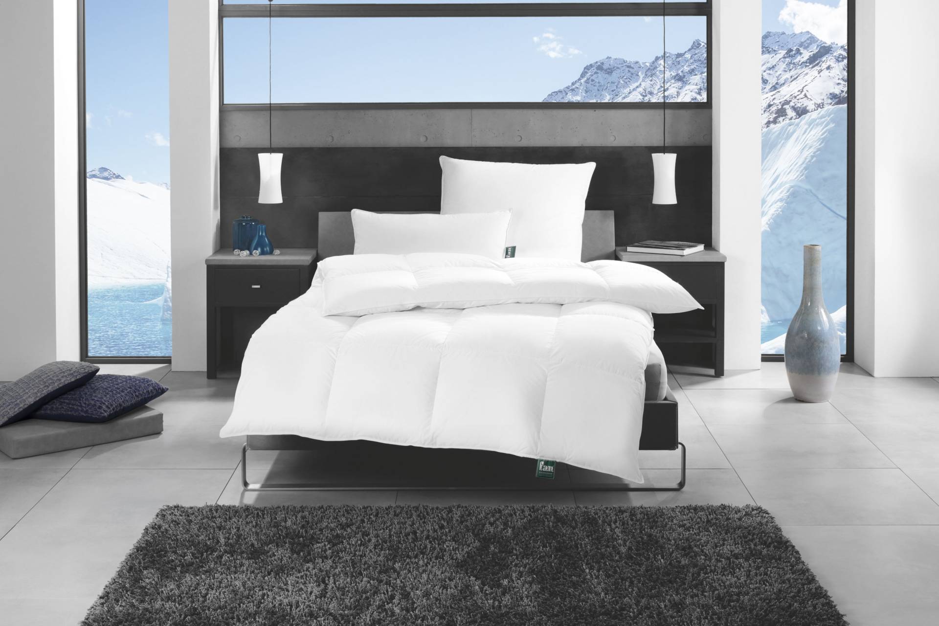 fan 3-Kammer-Kopfkissen "f.a.n. Alaska" 1 Stk. tlg. von Fan