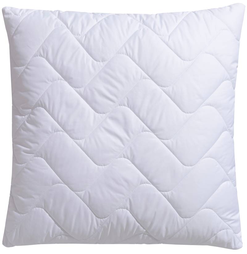 fan Microfaserkissen "Microfaser kochfest, Kopfkissen ist made in Germany" Füllung: 100% Polyester 1 Stk. tlg. Kissen 40x80 cm, 80x80 cm, allergiker geeignet (Hausstauballergiker) von Fan