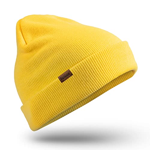 FanVince Mütze Wintermütze Herren Damen Mütze: Wollmütze Fischermütze Fisherman Mützen Beanie Winter Buff von FanVince