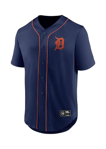 Fanatics Detroit Tigers MLB Supporters Mesh Jersey Shirt - L von Fanatics