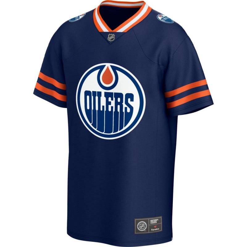 Edmonton Oilers NHL Poly Mesh Supporters Jersey von Fanatics
