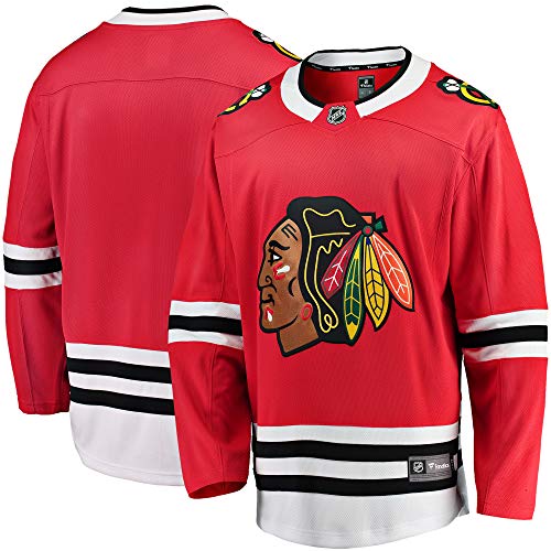 Fanatics Chicago Blackhawks NHL Breakaway Jersey Home - 3XL von Fanatics