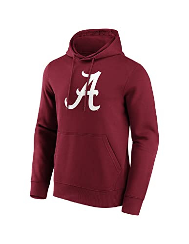 Fanatics College Football Alabama Crimson Hoodie Kapuzenpullover Sweatshirt ** Tide Primary Logo Graphic ** Bordeaux (as3, Alpha, x_l, Regular, Regular) von Fanatics