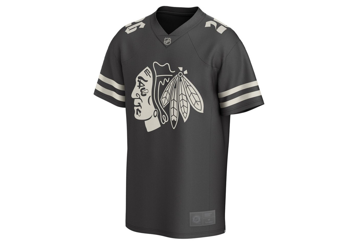 Fanatics Eishockeytrikot Chicago Blackhawks GOTHIC NHL Supporters Jersey von Fanatics