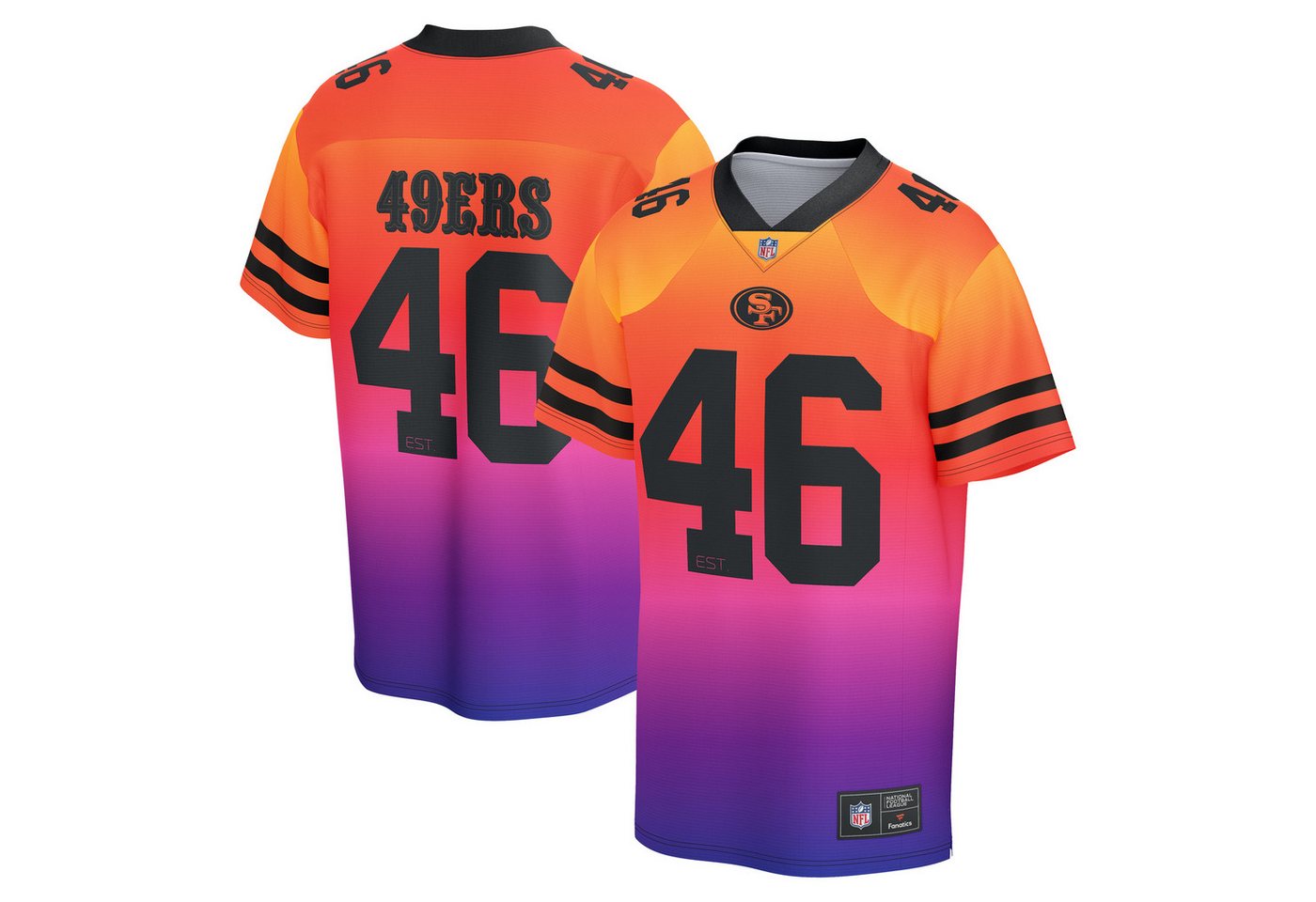 Fanatics Footballtrikot Fanatics Trikot San Francisco 49ers Gradient Foundation Fanatics Footballtrikot Fanatics Trikot San Francisco 49ers Gradient Foundation von Fanatics