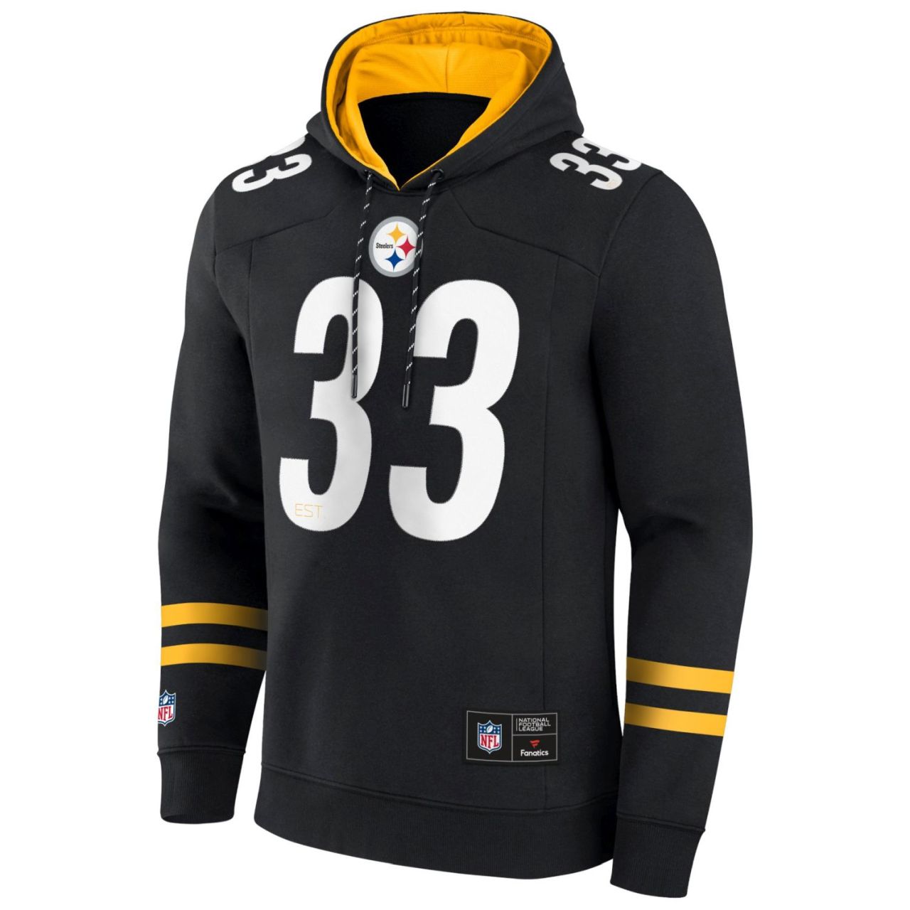 Fanatics Foundation Fleece Hoody - NFL Pittsburgh Steelers von Fanatics