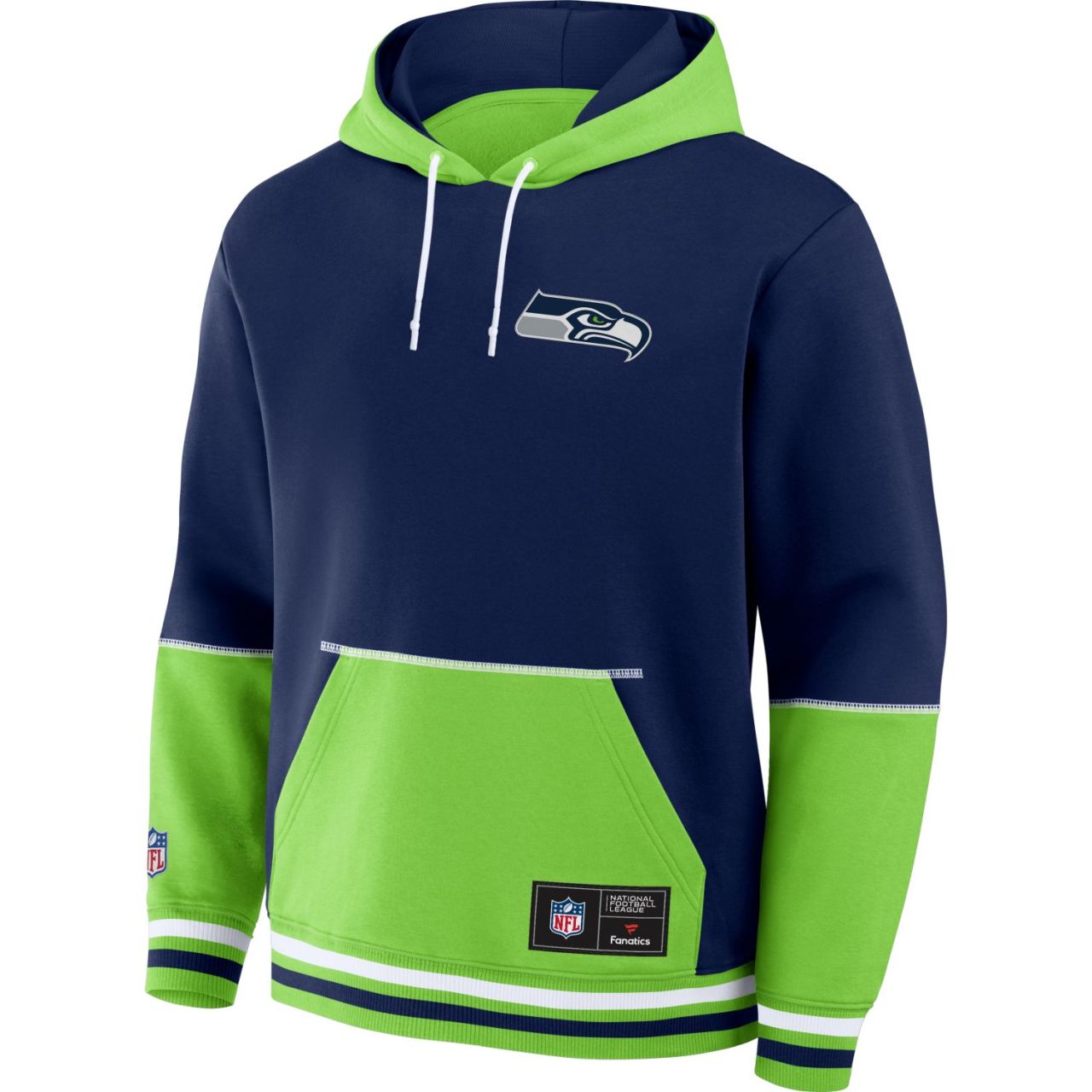 Fanatics Foundation Fleece Hoody - NFL Seattle Seahawks von Fanatics