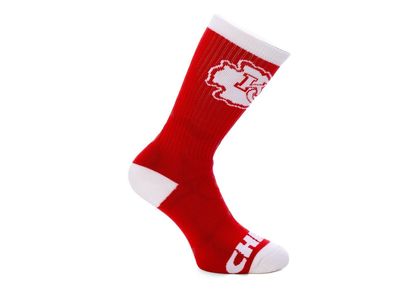 Fanatics Freizeitsocken Socken NFL Kansas City Chiefs, G L, F red/wht (1-Paar) von Fanatics