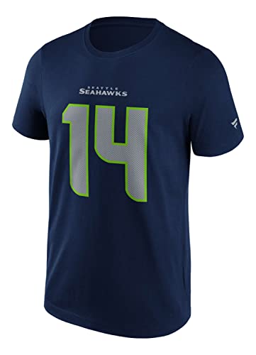 Fanatics Herren D. K. Metcalf Seattle Seahawks Fanshirt blau L von Fanatics