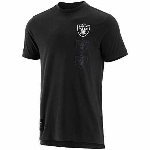 Fanatics Herren NFL NHL Team Mono T-Shirt Farbe: Raiders (Schwarz) 1869M; Größe: M von Fanatics