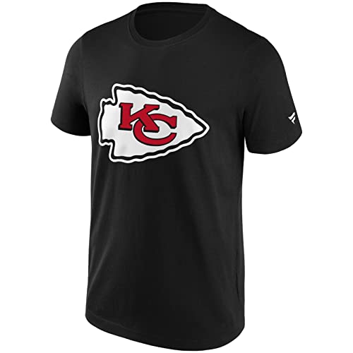 Fanatics Herren NFL Team Primary Logo Graphic T-Shirt Farbe: Chiefs (Schwarz) 1108M; Größe: M von Fanatics