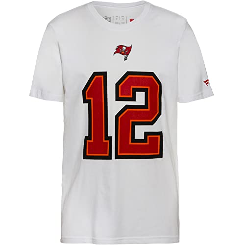 Fanatics Herren Tom Brady Tampa Bay Buccaneers Fanshirt weiß M von Fanatics