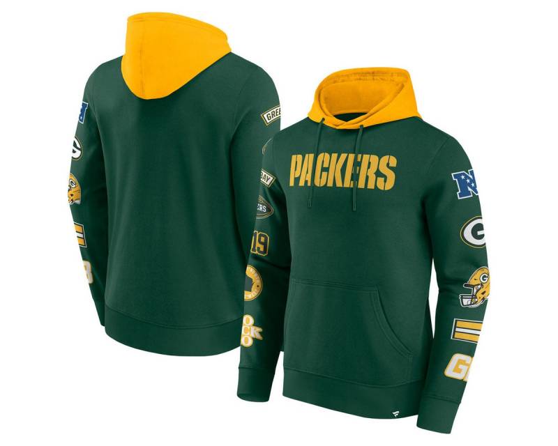 Fanatics Kapuzenpullover Fanatics Hoodie Green Bay Packers Patched Out Fleece von Fanatics