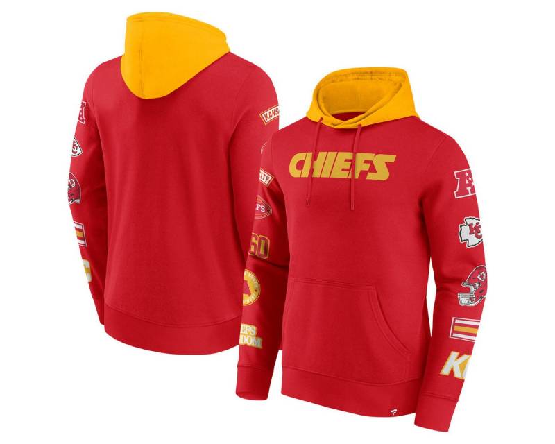 Fanatics Kapuzenpullover Fanatics Hoodie Kansas City Chiefs Patched Out Fleece von Fanatics