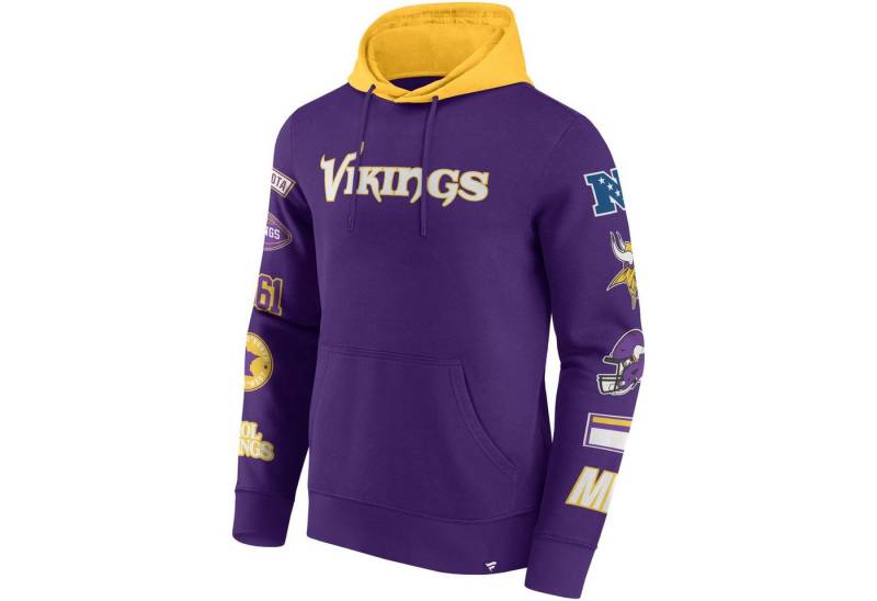 Fanatics Kapuzenpullover Minnesota Vikings NFL Sleeve Prints von Fanatics